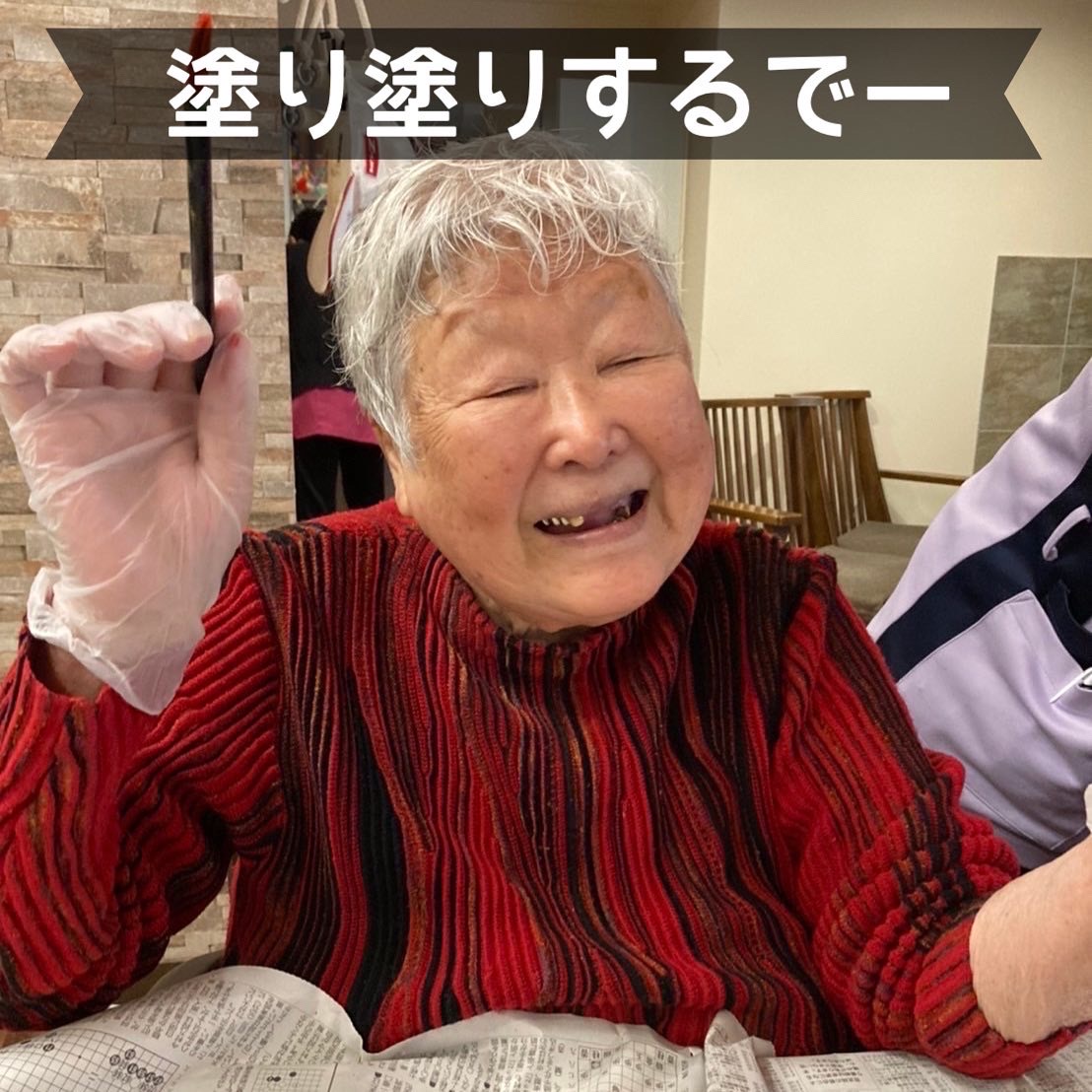 塗り塗りネイル✨ 塗り塗りネイル✨
