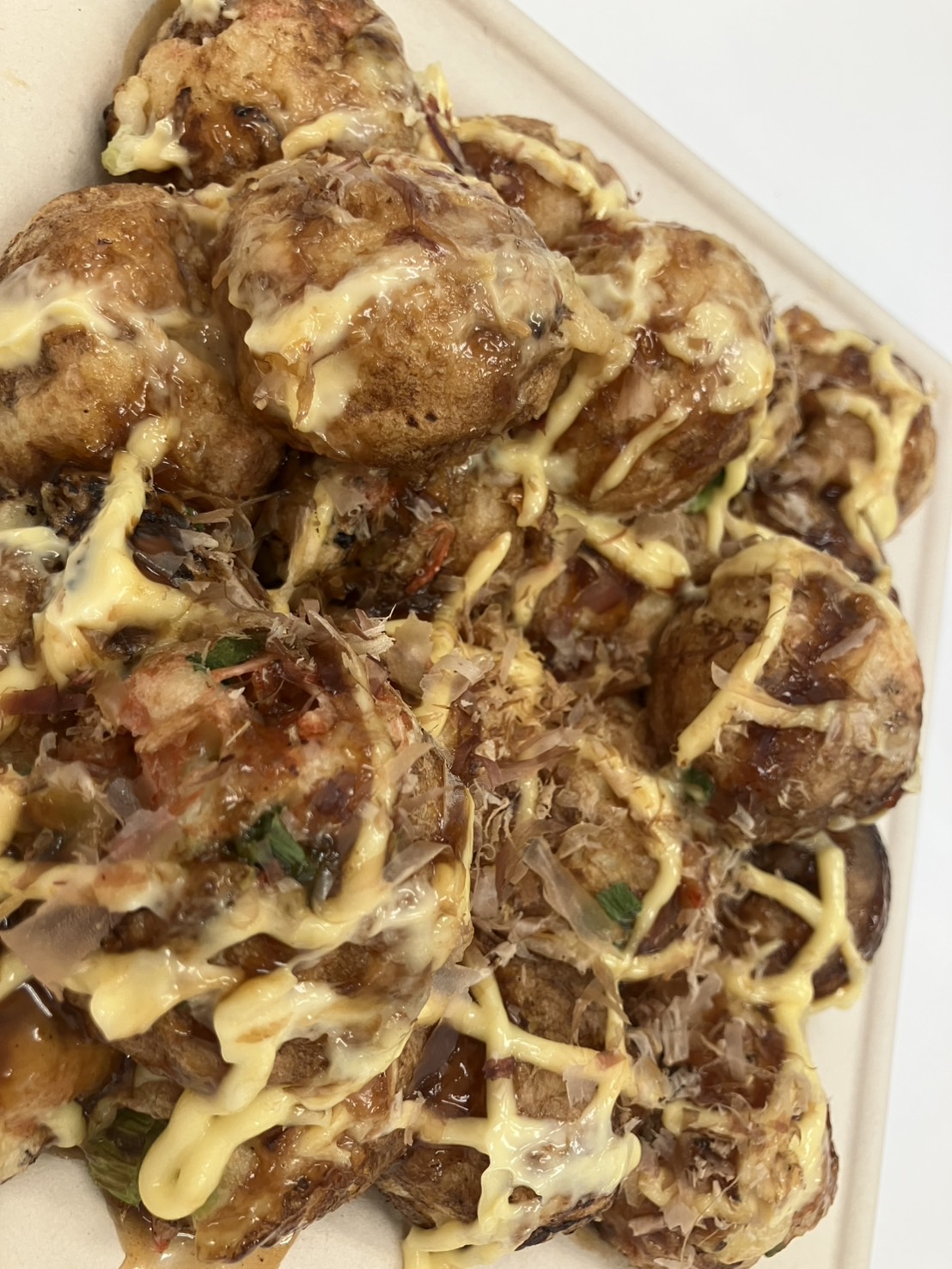 愛情たっぷりたこ焼き！